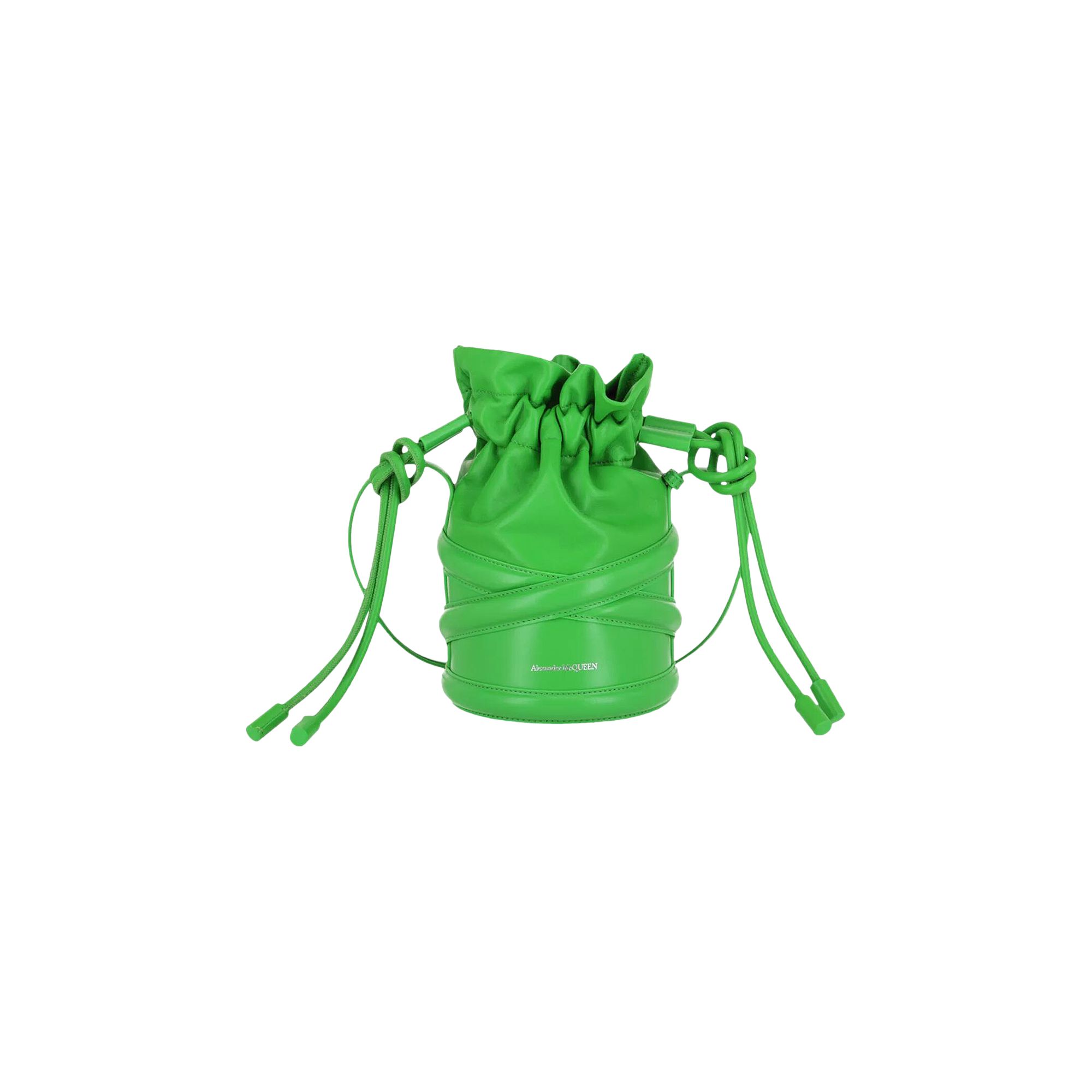 Pre-owned Alexander Mcqueen The Soft Curve Bag 'acid Green' | Women's Size Onesize