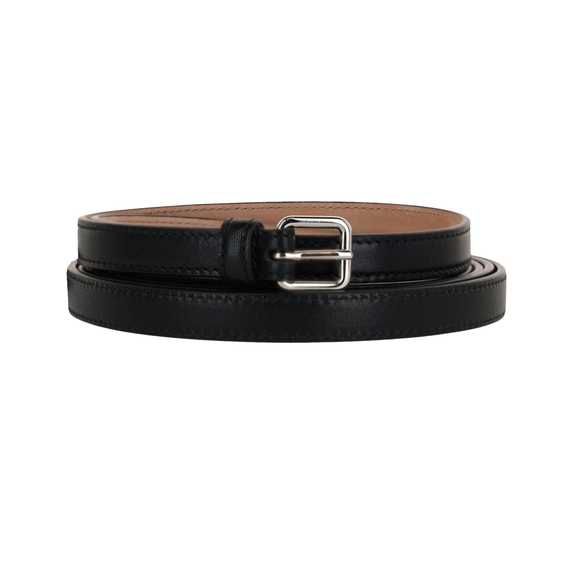 Pre-owned Alexander Mcqueen Double Wrap Belt 'black' | Women's Size 85