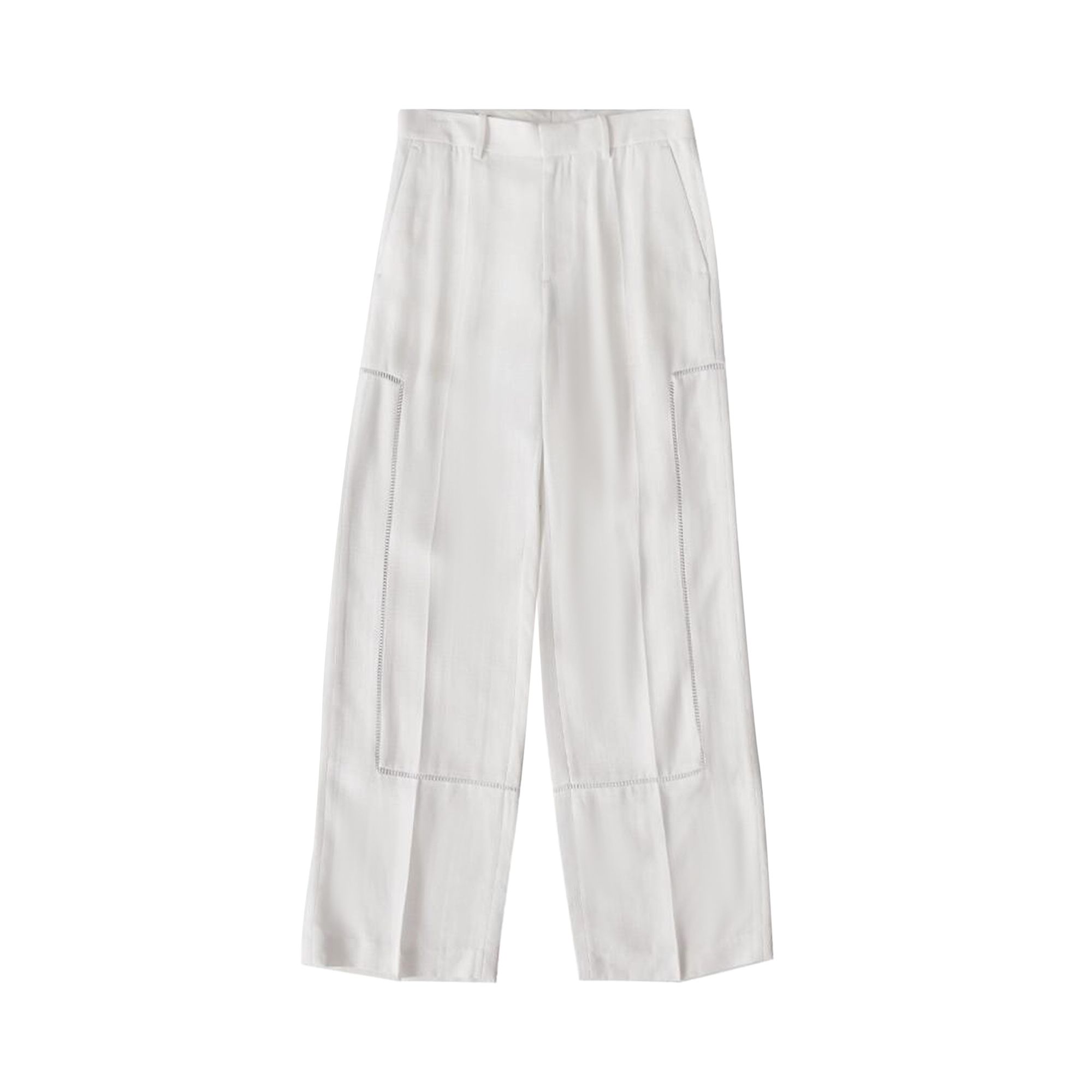 Pre-owned Helmut Lang Border Carpenter Trouser 'antique White' | Men's Size 34