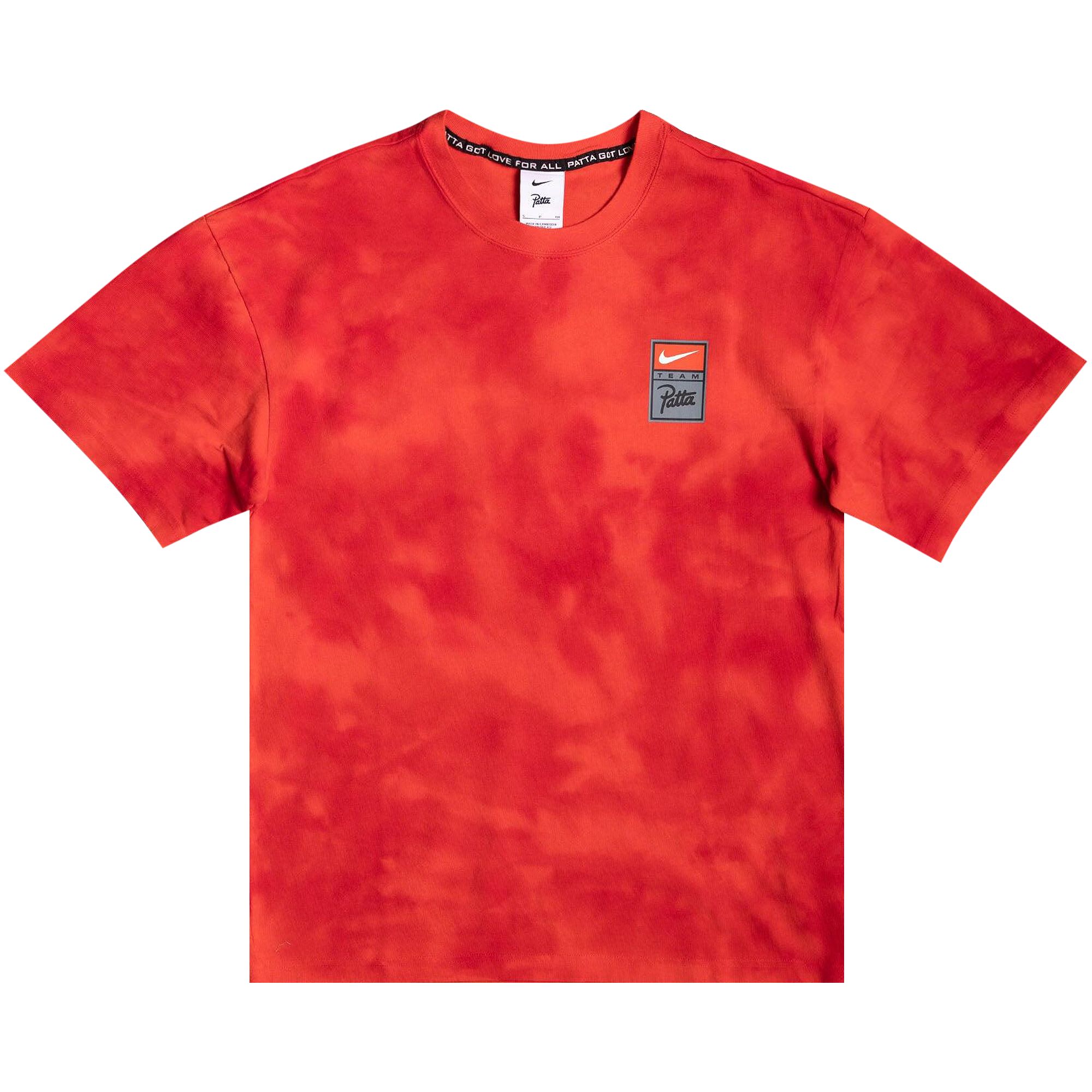 Pre-owned Nike X Patta T-shirt 'rush Red/university Red' | Men's Size Xl