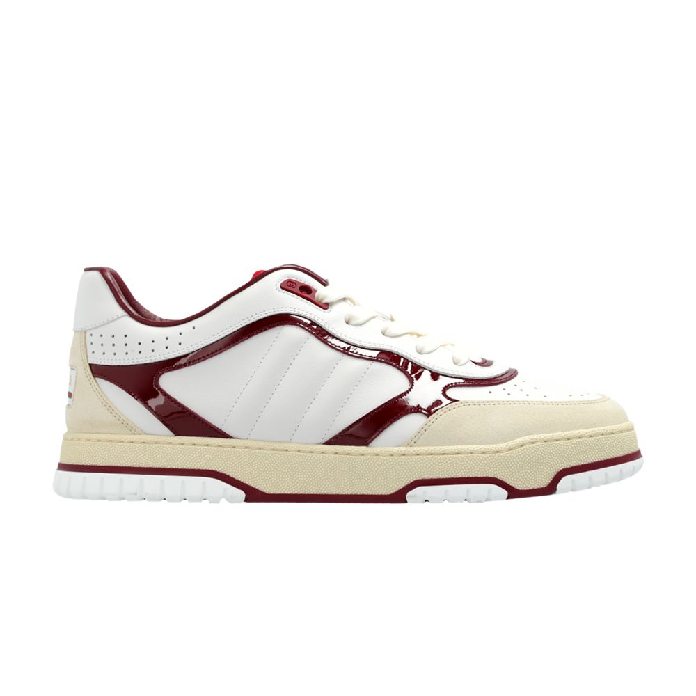 Gucci Re-Web Trainer 'White Red' | Men's Size 6 - 818002-AADKA-9570