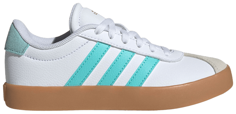 adidas VL Court 30 K White Flash Aqua