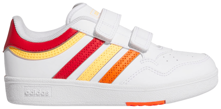 Adidas Hoops 40 C White Scarlet Flash Orange