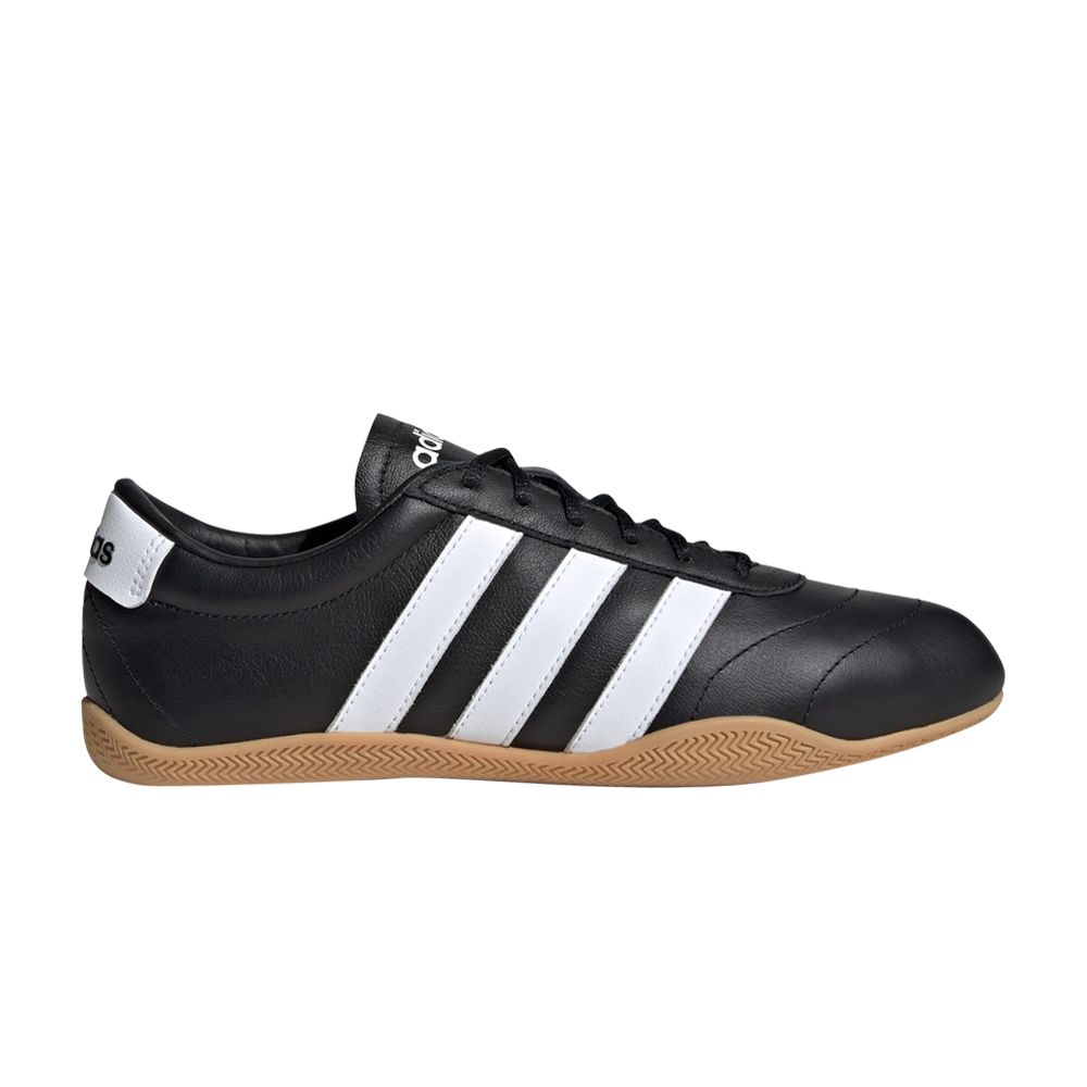 Pre-owned Adidas Originals Adidas Wmns Grand Court Lo 'black White Gum' | Women's Size 5