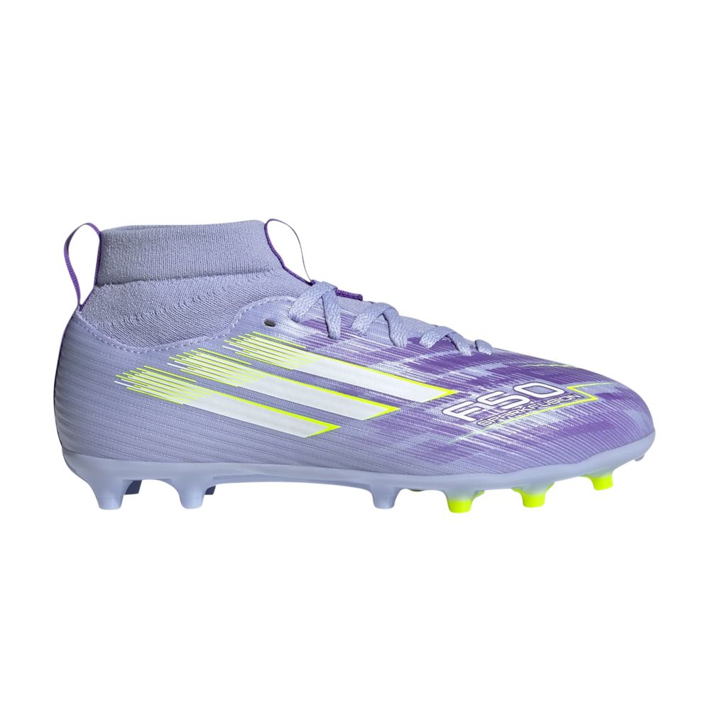 adidas Adizero F50 League FG AG K 'Sparkfusion Pack' | Purple | Kid's Size 12 - JR3959
