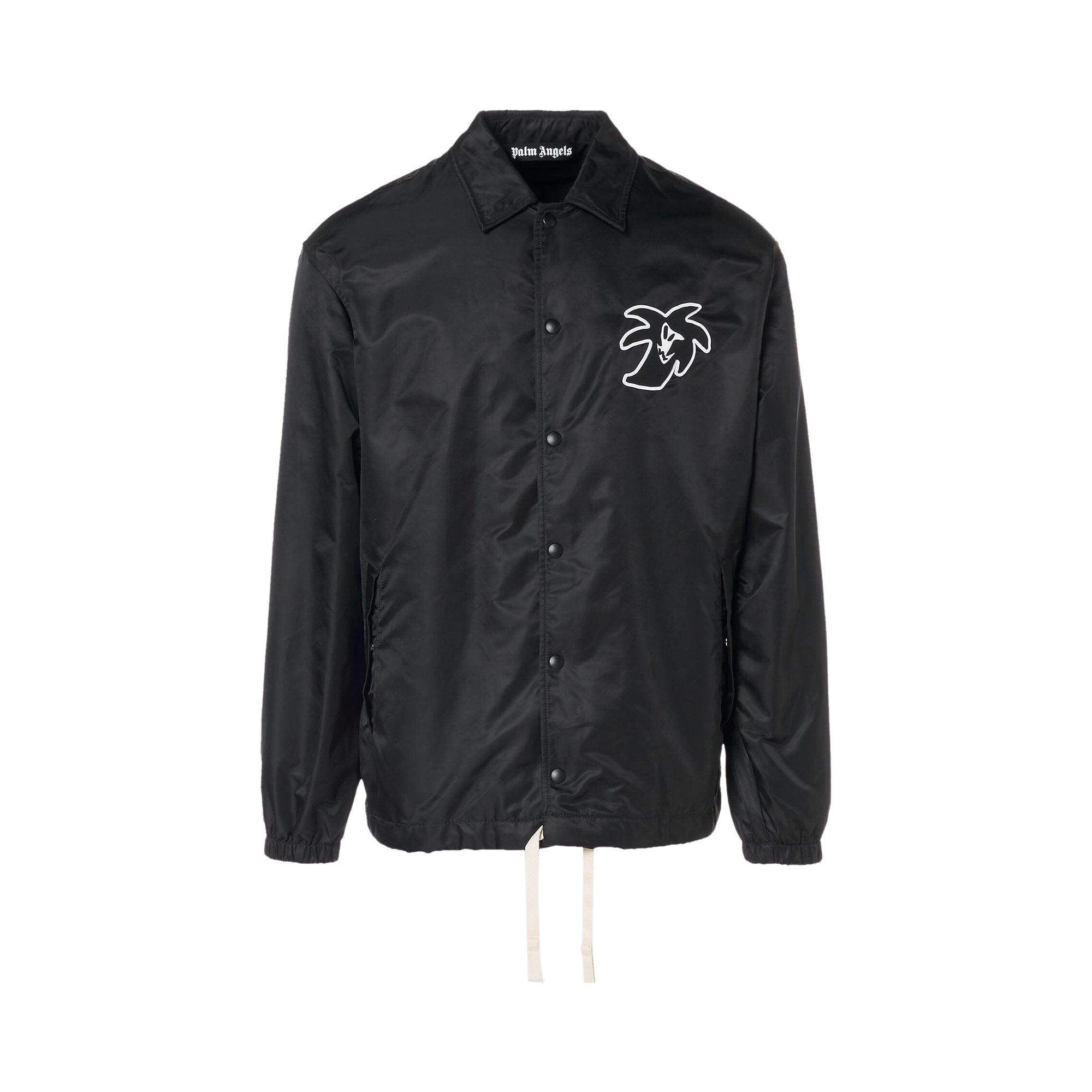 Pre-owned Palm Angels Hunter Coach Jacket 'black' | Men's Size L