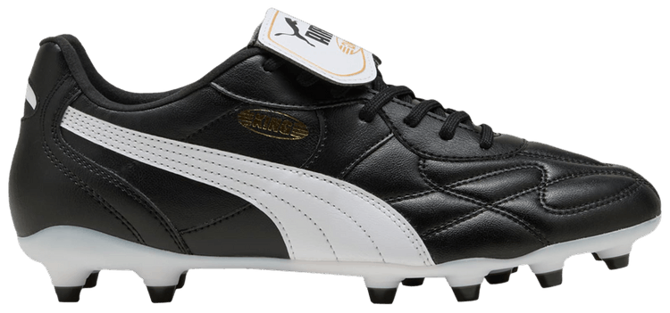 Puma King Top FG AG Black White