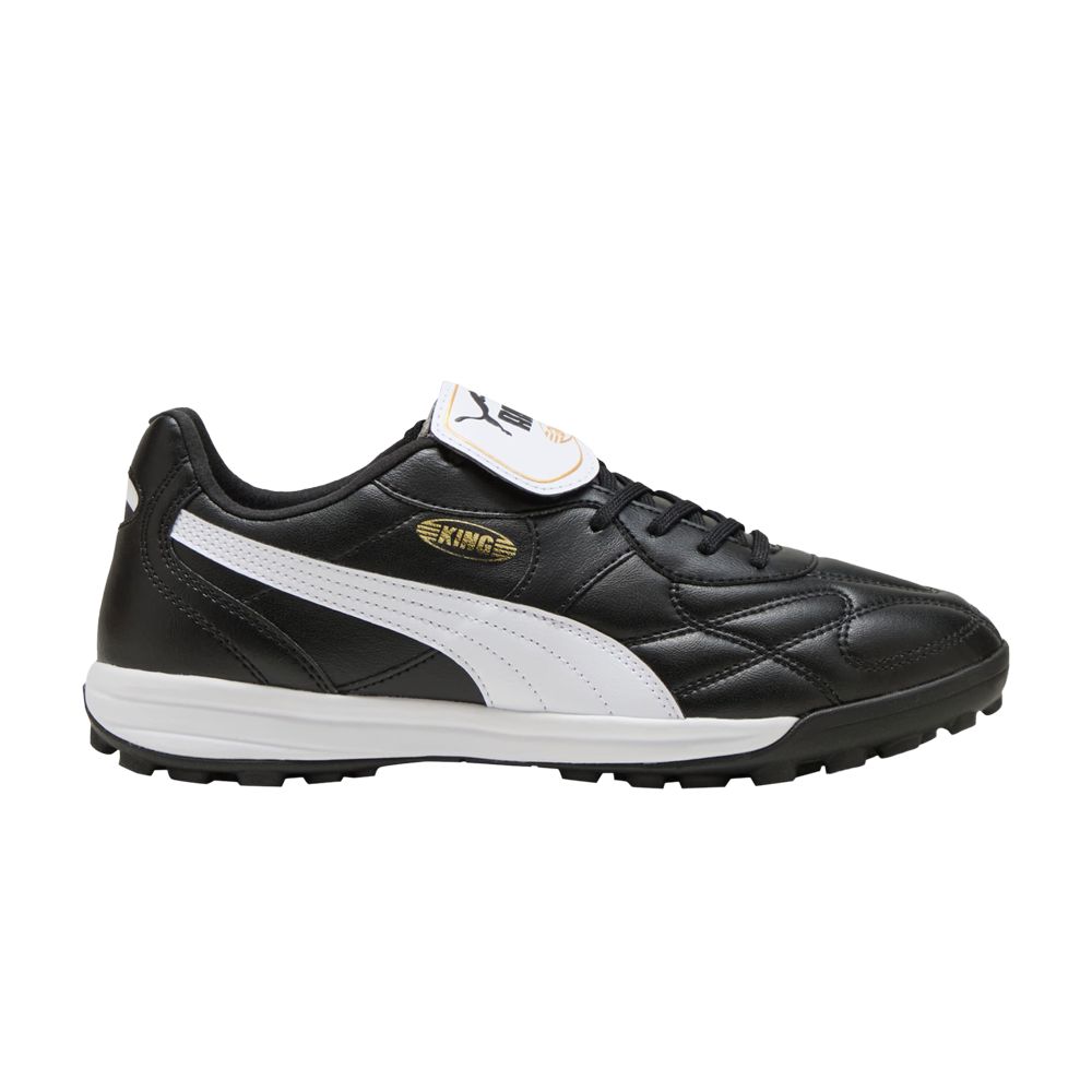 Puma King Top TT 'Black White' | Men's Size 7 - 108473-01