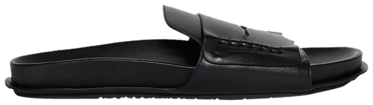 Jacquemus La Croisiere Mocassin Sandal Black