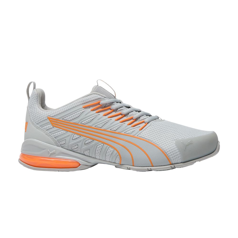 Puma Voltaic Evo Wide 'Cool Light Grey Orange Glow' | Men's Size 7 - 310727-08