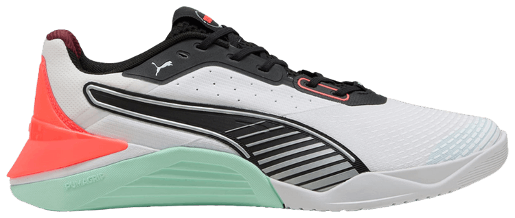 Puma Fuse 40 White Black Glowing Red