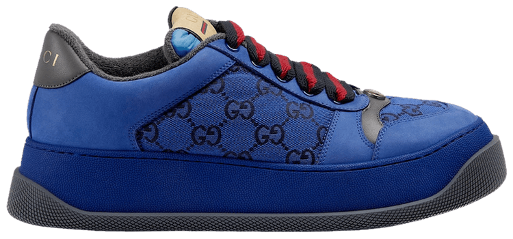 Gucci Screener Sneaker GG Monogram   Imperial Blue
