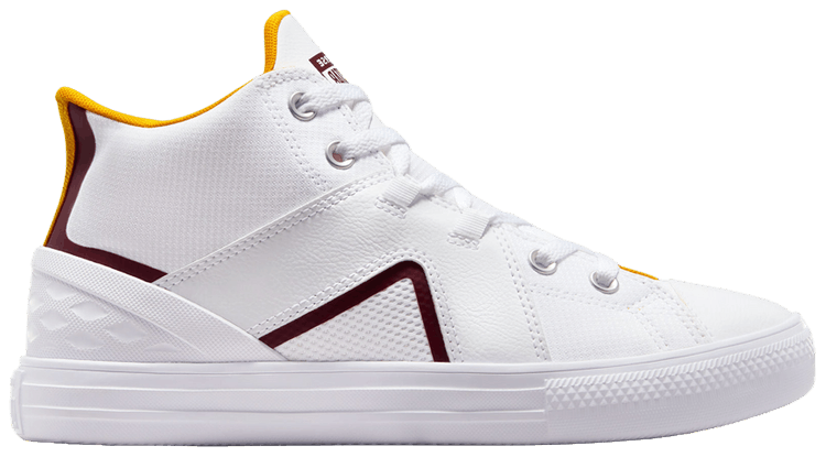 Converse Chuck Taylor All Star Flux Ultra Mid White Cherry Daze Yellow