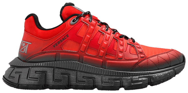 Versace Trigreca Scarlet Gunmetal