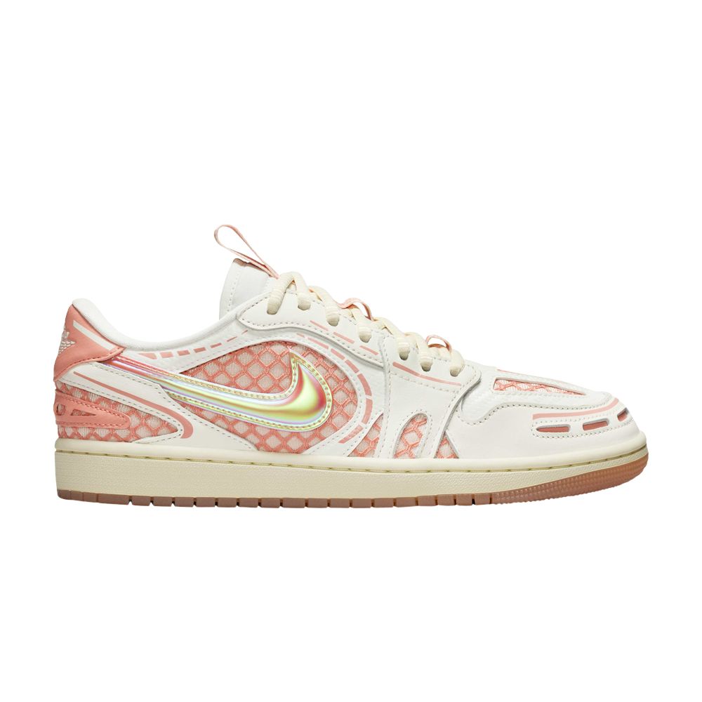 Pre-owned Air Jordan Wmns 1 Low Method Of Make V3 'sail Washed Coral' | Cream | Women's Size 5