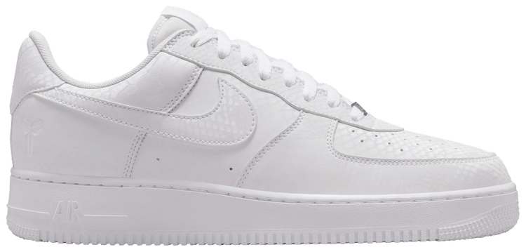 Kobe Bryant x Air Force 1 Low Forever White