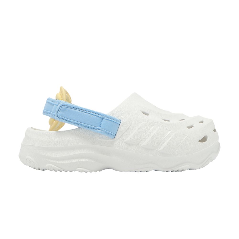 Pre-owned Adidas Originals Adidas Maxxclog K 'white Clear Sky Orange Tint' | Kid's Size 5.5
