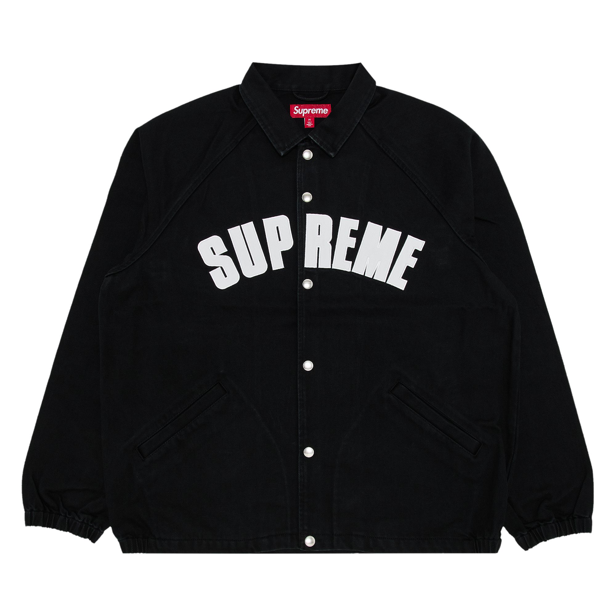 Pre-owned Supreme Arc Denim Coaches Jacket 'black' | Men's Size Xl