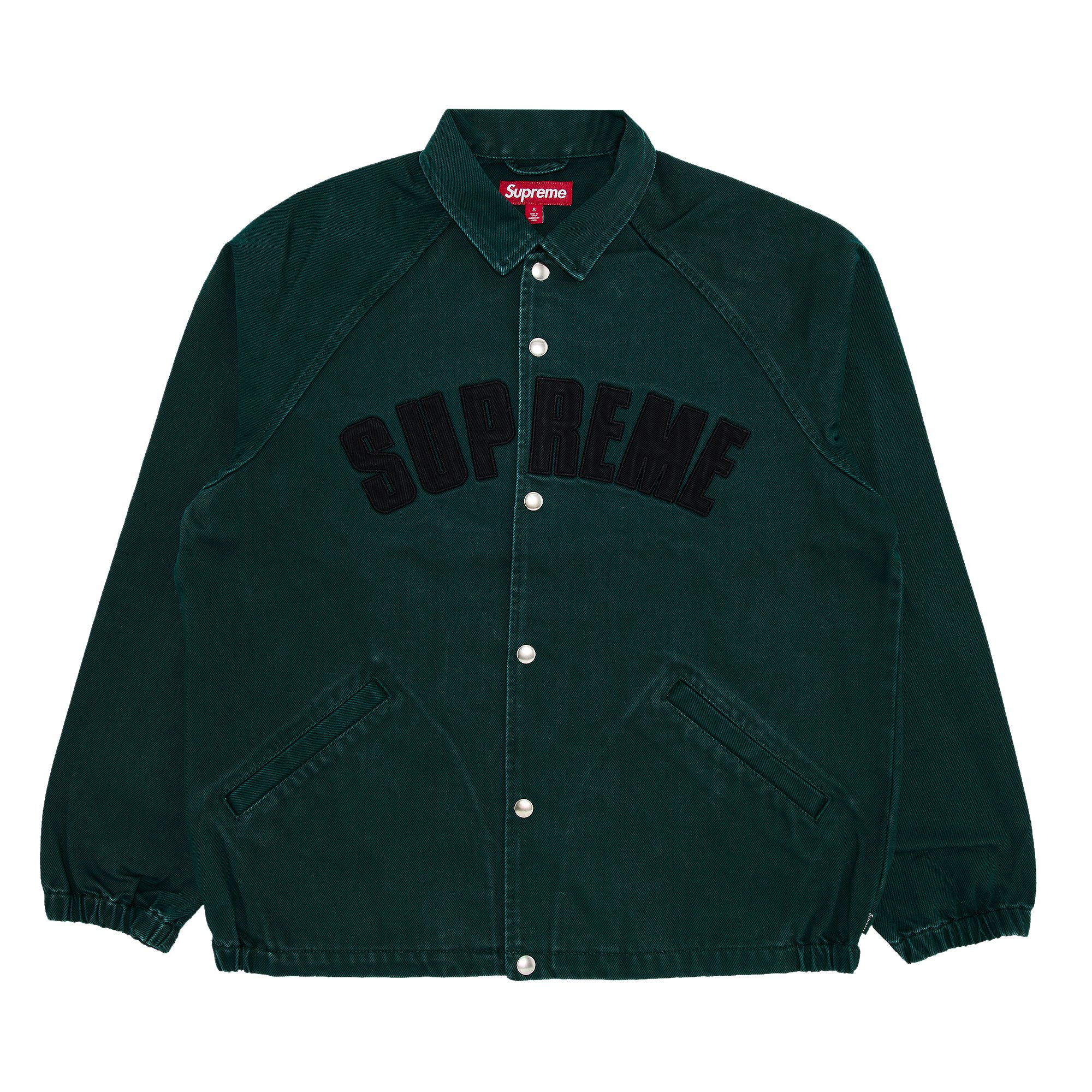 Pre-owned Supreme Arc Denim Coaches Jacket 'green' | Men's Size S