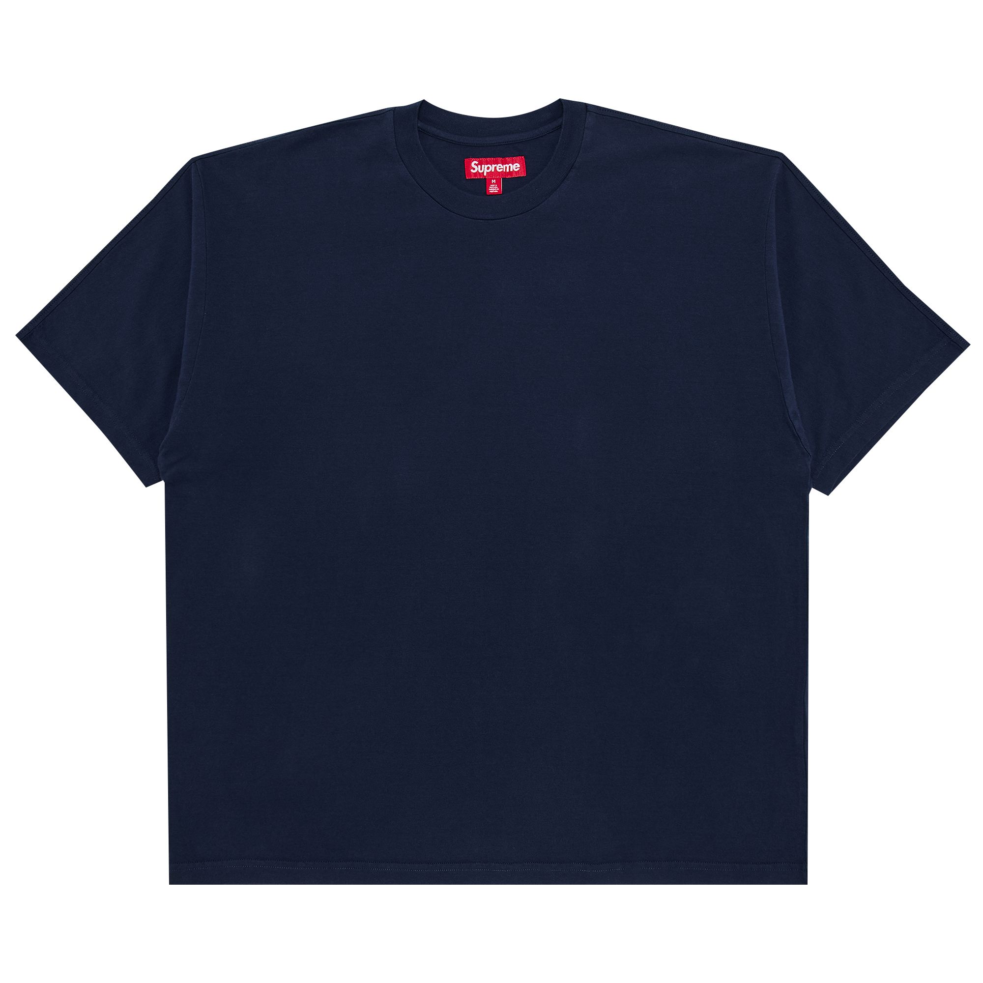 Pre-owned Supreme Intarsia Short-sleeve Top 'navy' | Blue | Men's Size M