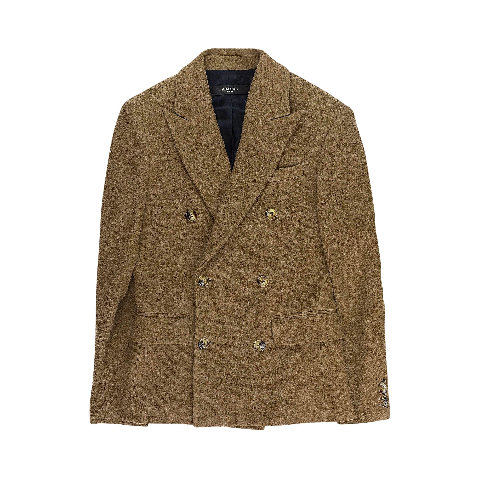 Pre-owned Amiri Db Blazer 'ermine' | Tan | Men's Size 54 In Brown