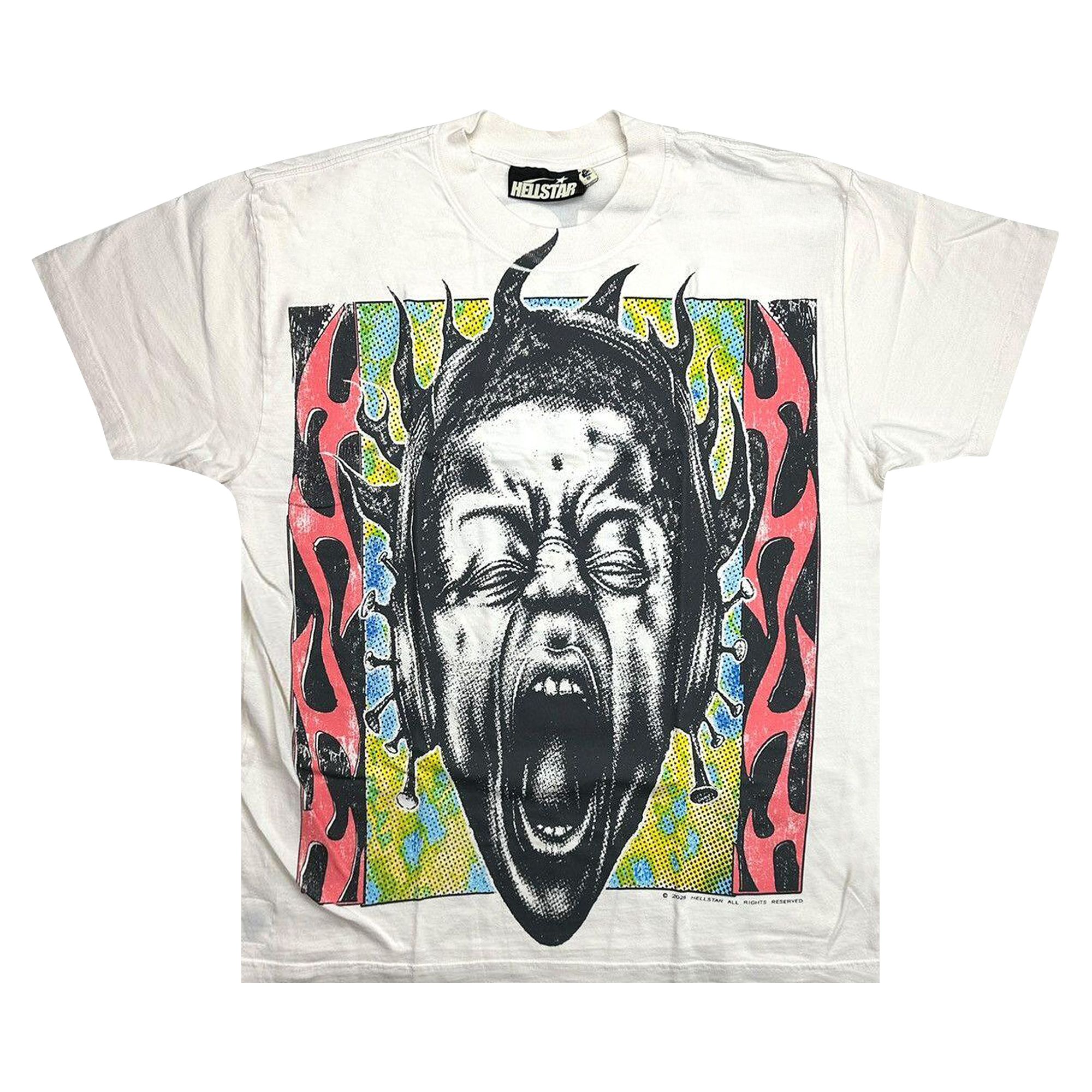 Pre-owned Hellstar Heaven Sounds Like T-shirt 'white' | Men's Size S
