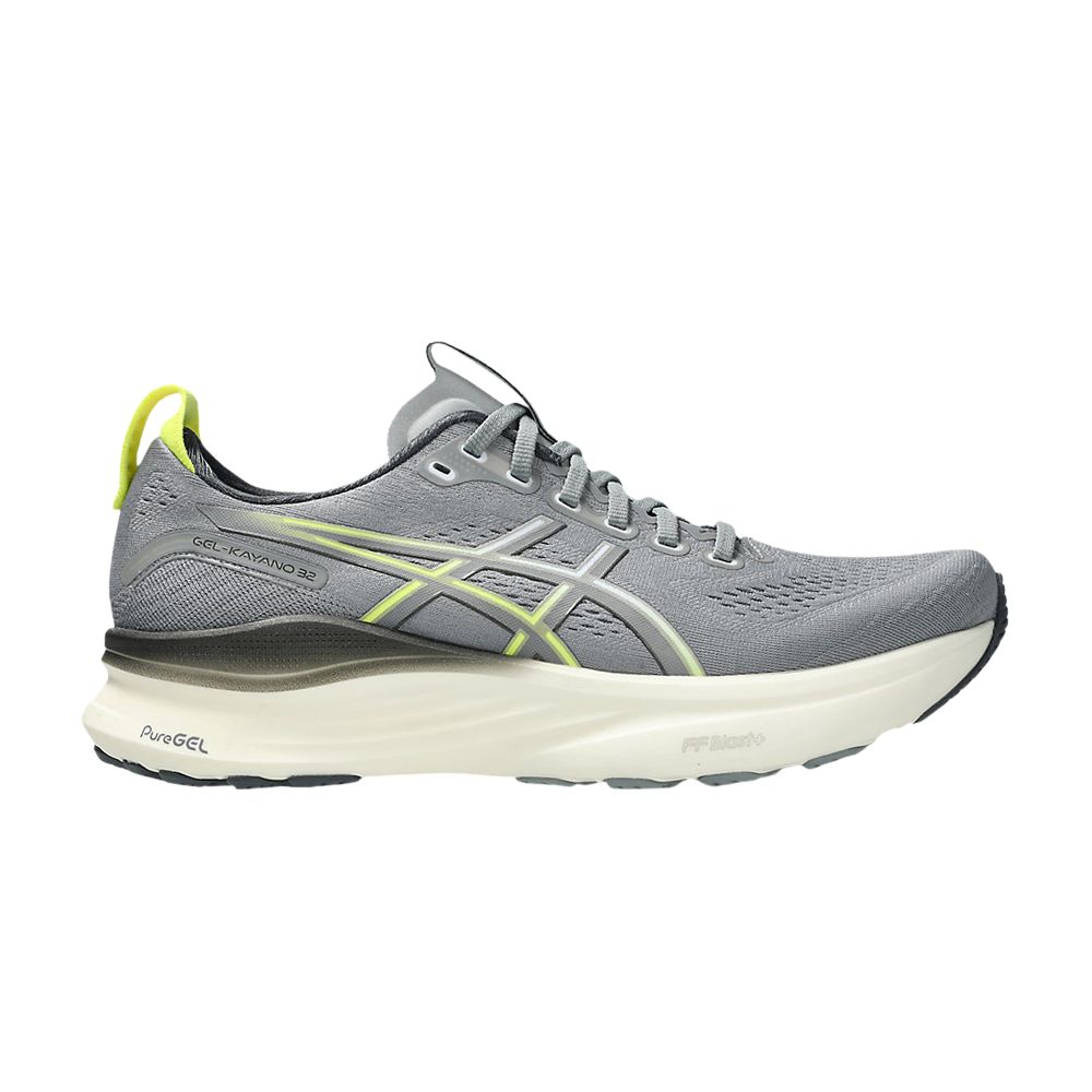 ASICS Gel Kayano 32 'Gravel Citron' | Grey | Men's Size 8 - 1011C052-021