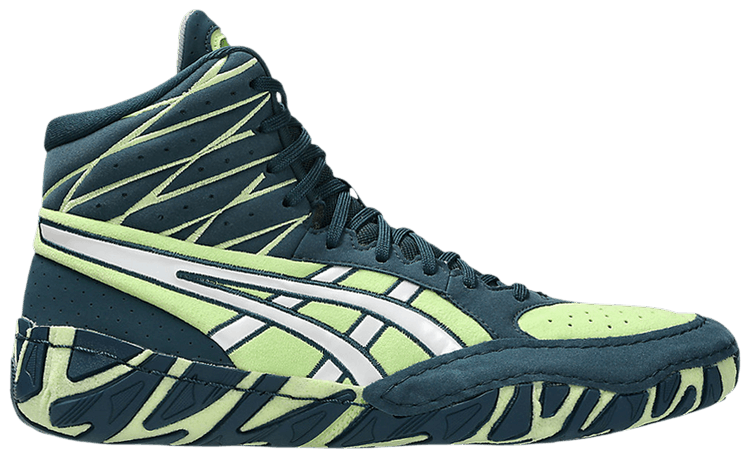Asics Aggressor 6 Tranquil Teal Lime Green