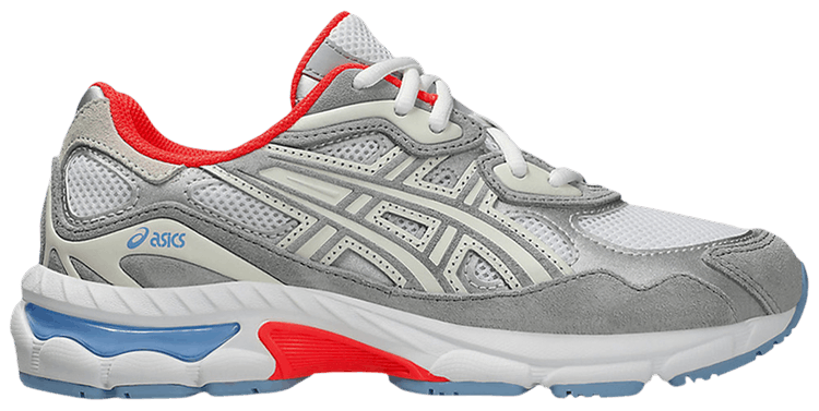 ASICS Gel NYC GS White Piedmont Blue Red