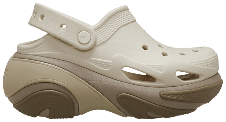 Crocs Bubble Crush Clog Taupe