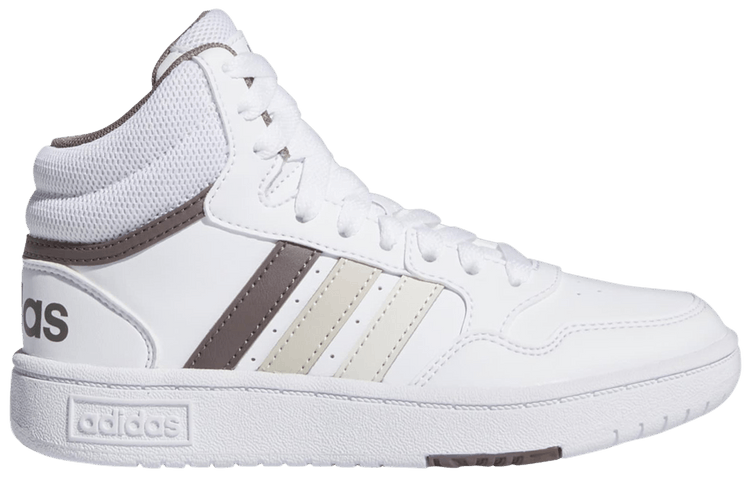 Adidas Hoops Mid K White Orbit Grey