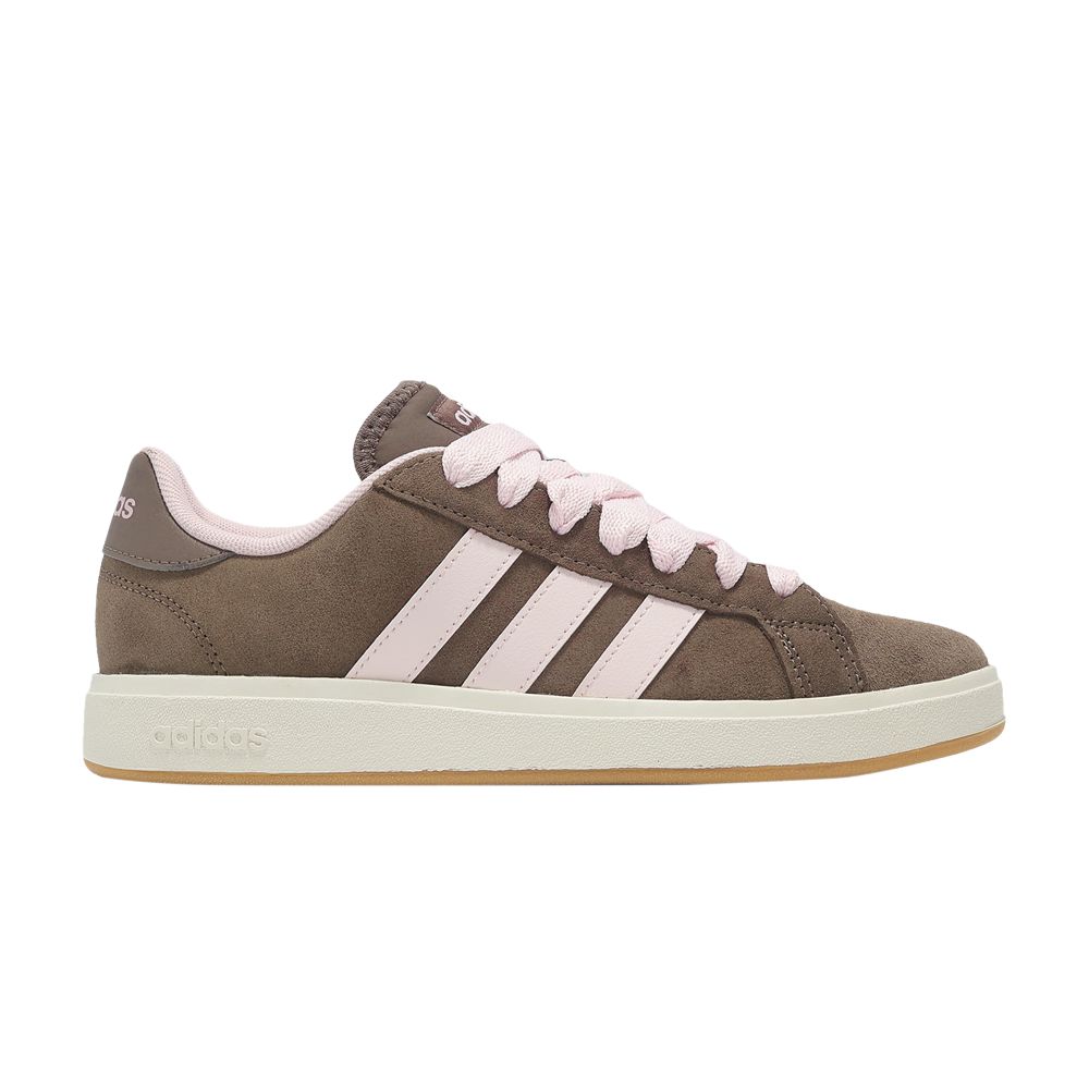 adidas Grand Court Base 00s 'Earth Strata Clear Pink' | Brown | Men's Size 8.5 - JR7075