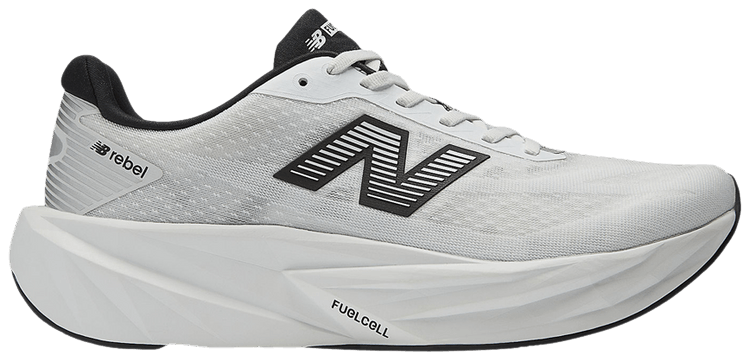 New Balance FuelCell Rebel v5 White Black Silver Metallic