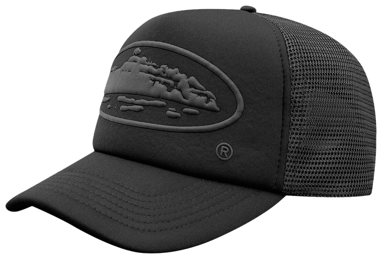 Corteiz Alcatraz Trucker Hat Black - FW22 - US