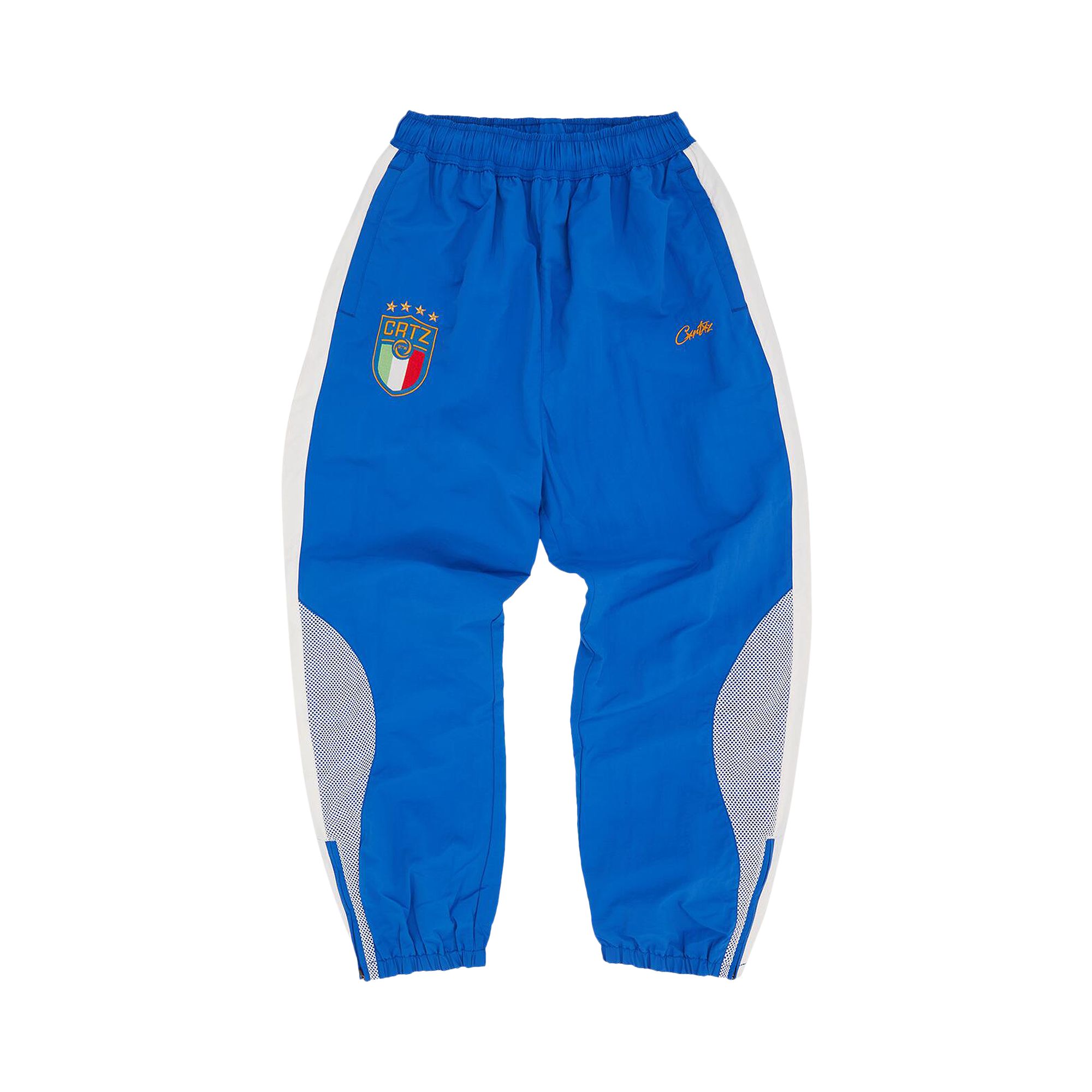 Pre-owned Corteiz Italia Shuku Pant 'blue/white' | Men's Size Xl
