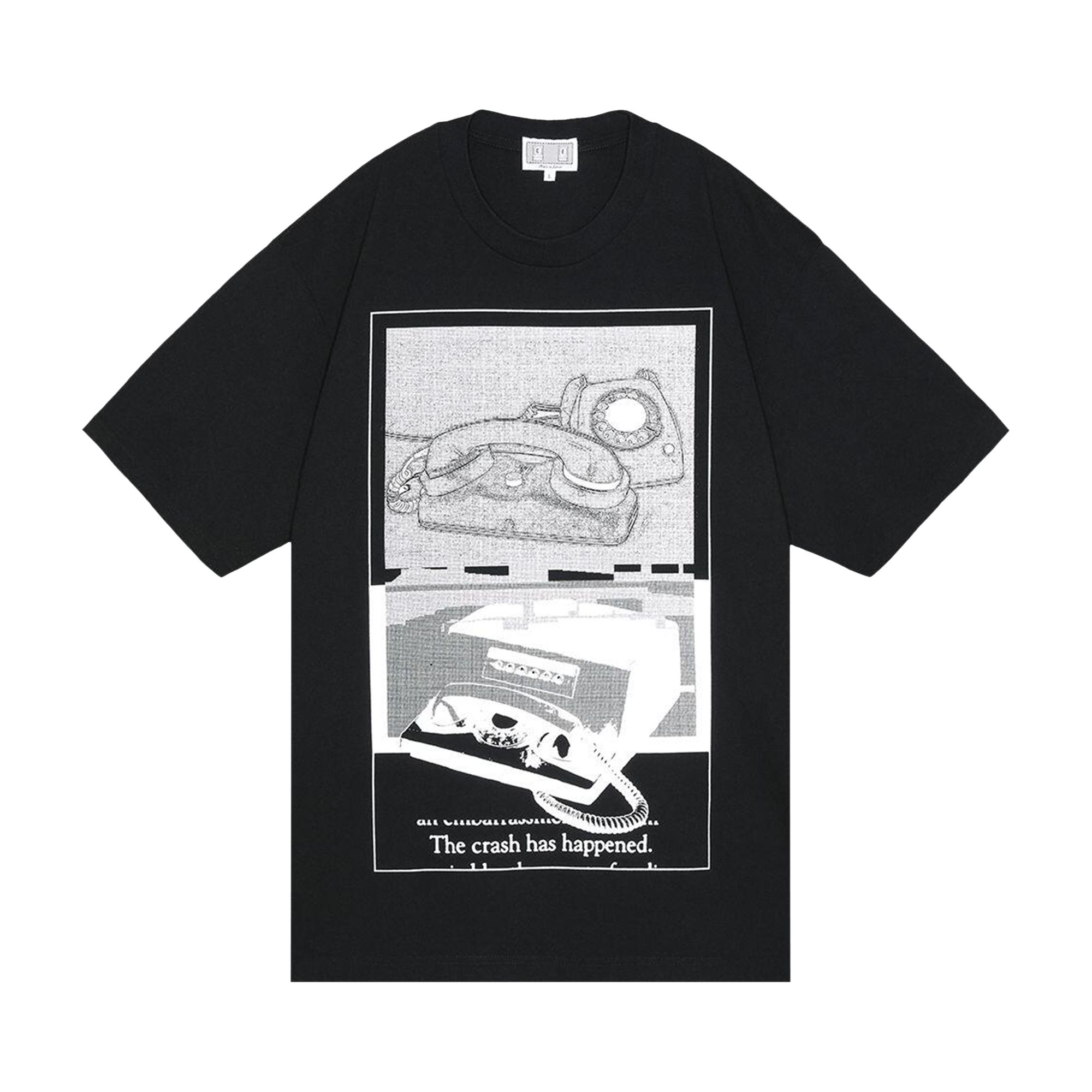 Pre-owned Cav Empt Md Crash Vacui T-shirt 'black' | Men's Size M