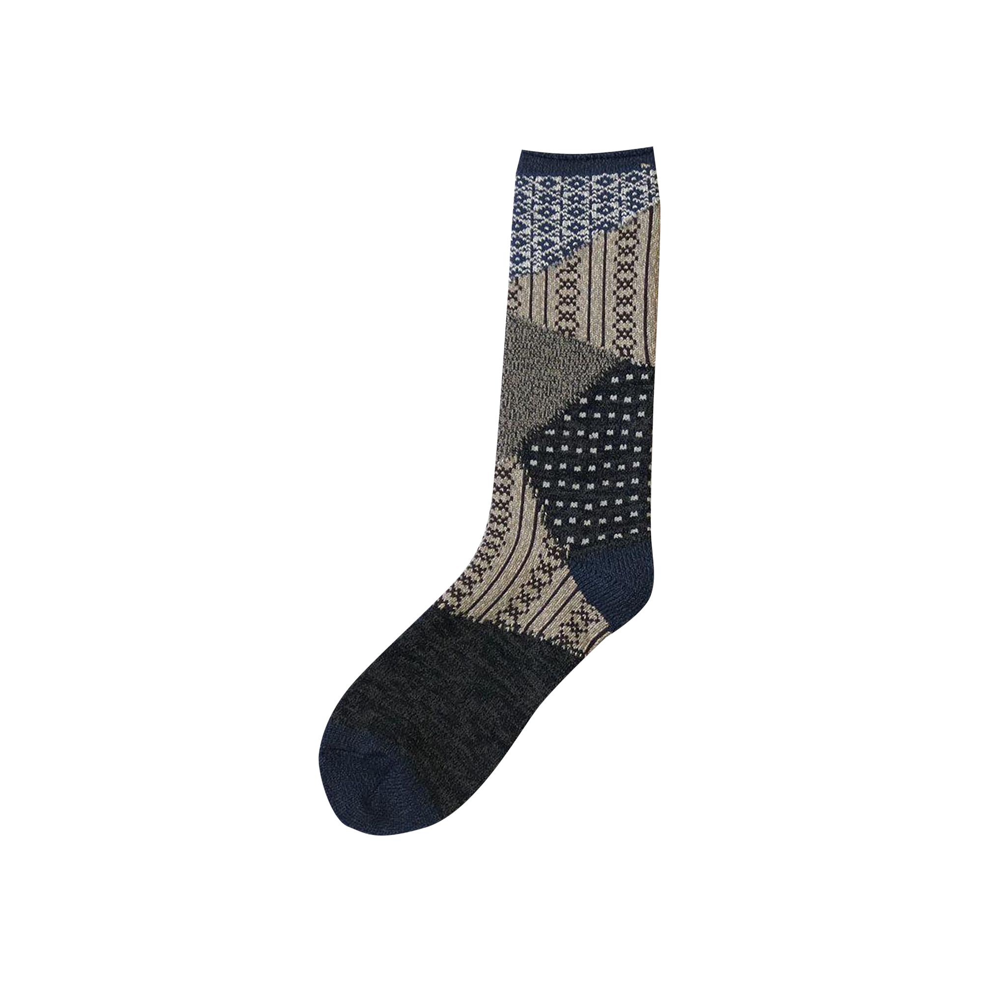 Pre-owned Kapital Donza Socks 'beige' | Cream | Men's Size Onesize In White