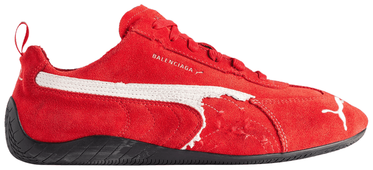Balenciaga x Speedcat Suede Red White
