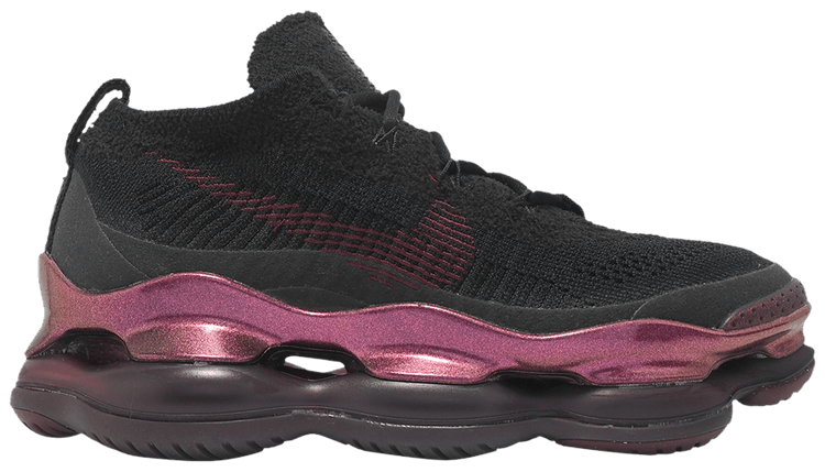 Nike Wmns Air Max Scorpion Flyknit Black Burgundy