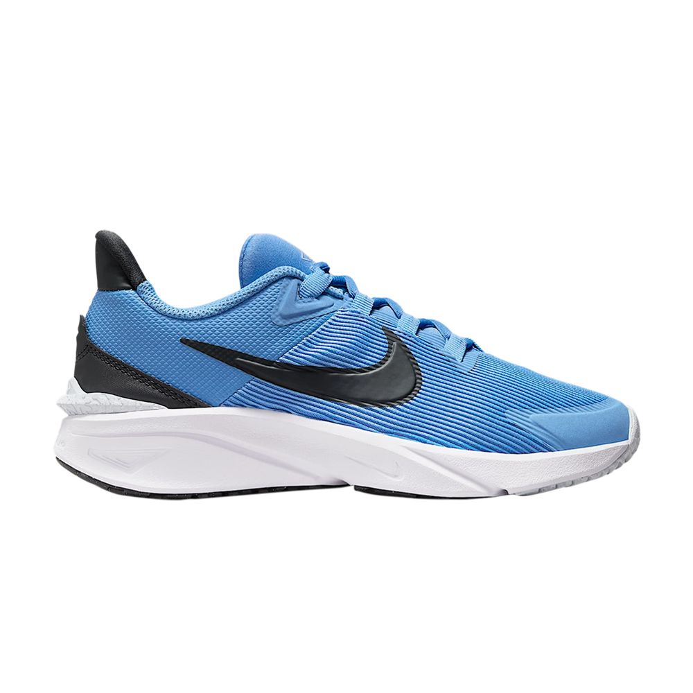 Pre-owned Nike Star Runner 4 Gs 'blue Beyond Anthracite' | Kid's Size 7