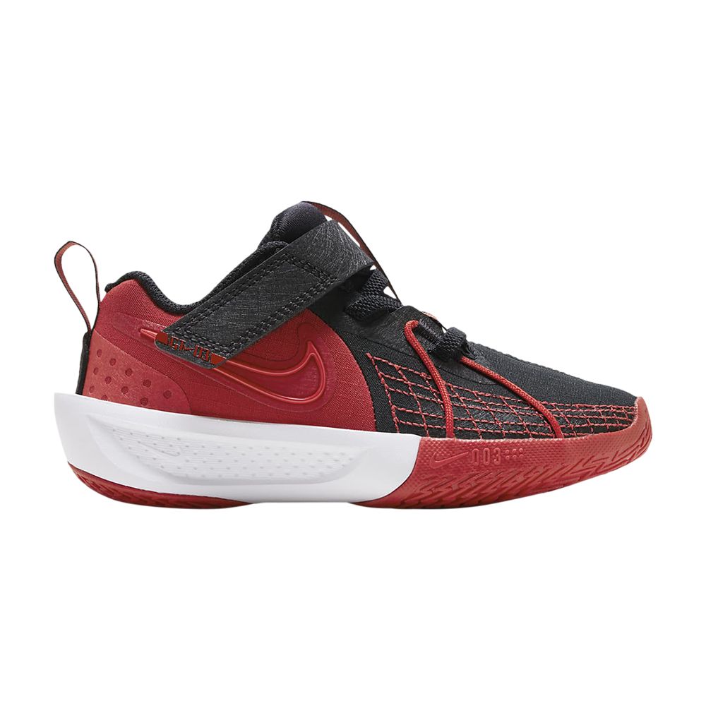 Nike GT Cut 3 PS 'Black University Red' | Kid's Size 13 - FD7034-002