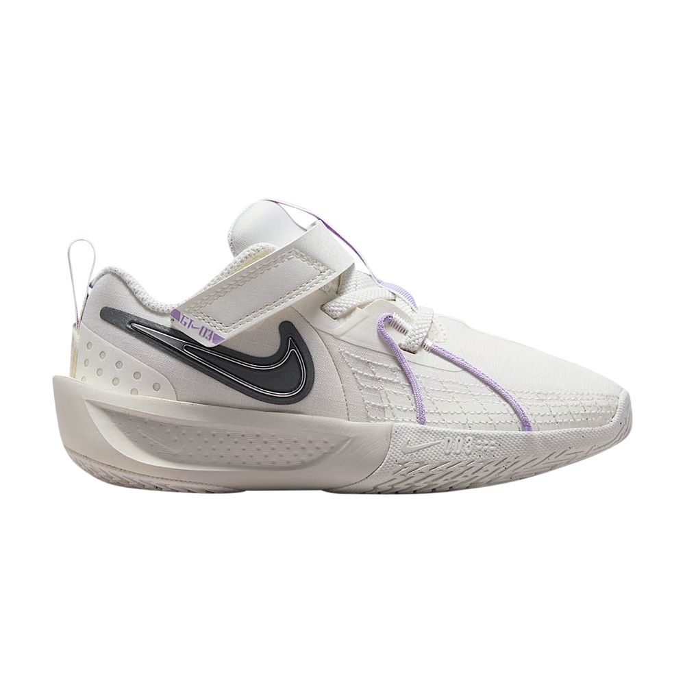 Pre-owned Nike Gt Cut 3 Ps 'sail Lilac' | Cream | Kid's Size 11 In White