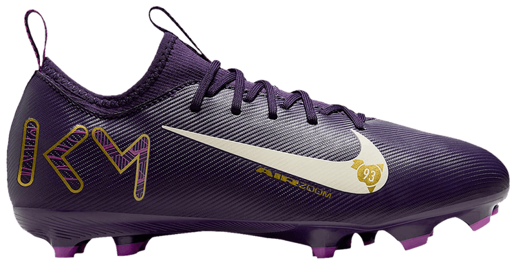 Kylian Mbappe x Nike Zoom Mercurial Vapor 16 Academy MG GS Grand Purple