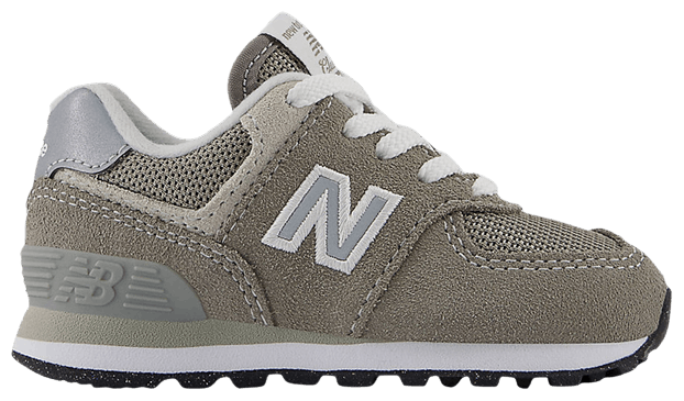 New Balance 574 Toddler Grey White