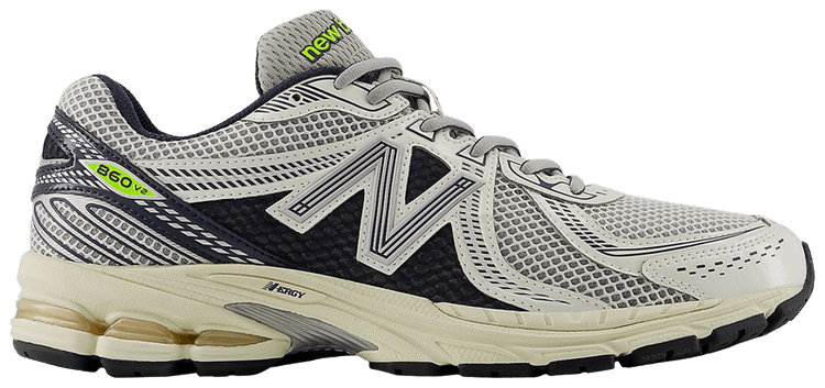 Buy New Balance 860v2 'White Black Neon' - ML860SN2 | GOAT