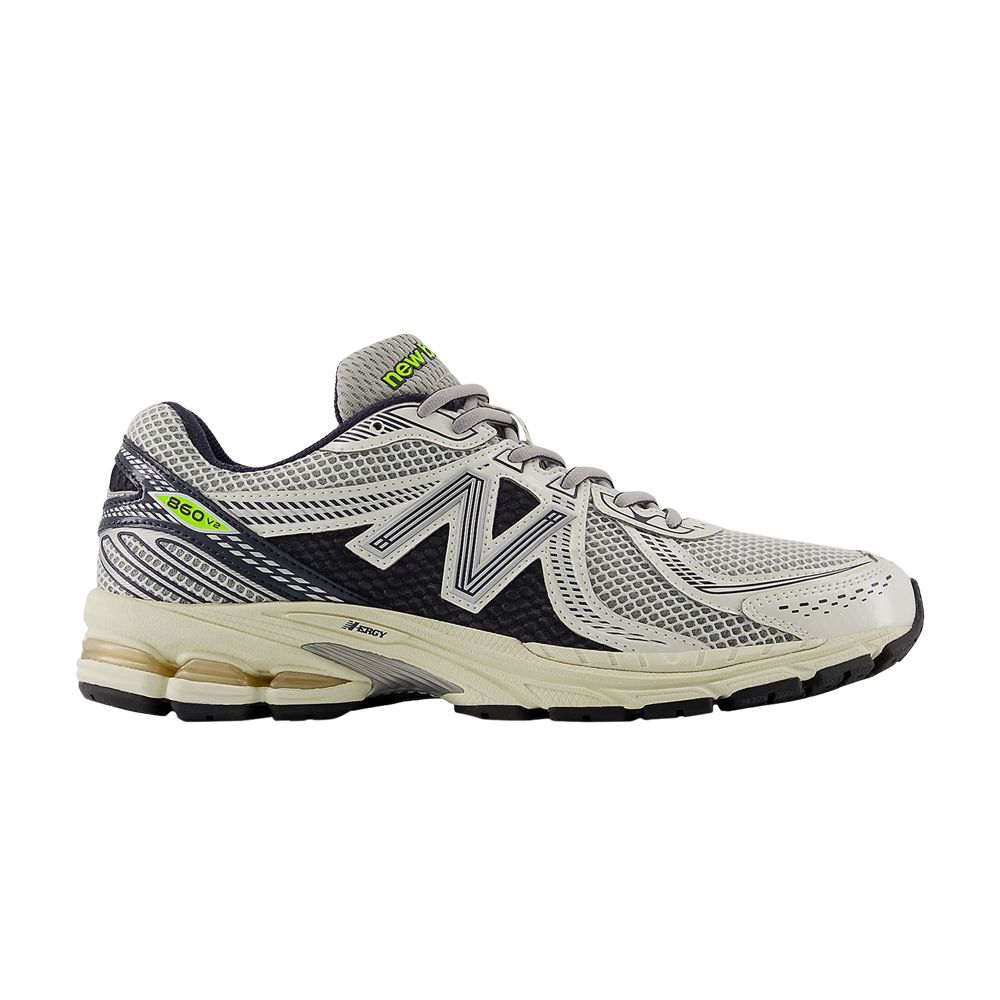 New Balance 860v2 'White Black Neon' | Men's Size 8.5 - ML860SN2