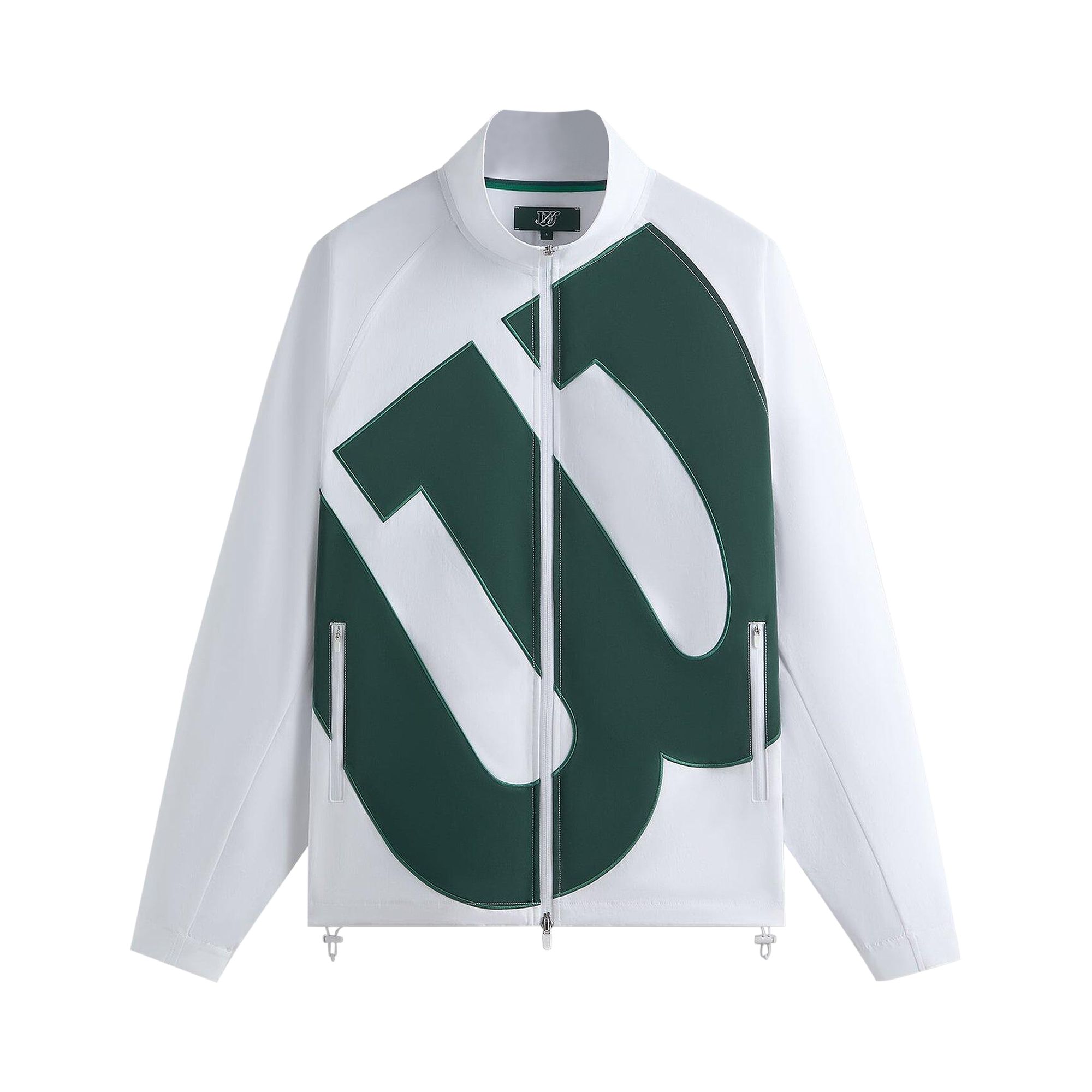 Pre-owned Kith X Wilson Track Jacket 'white' | Men's Size L