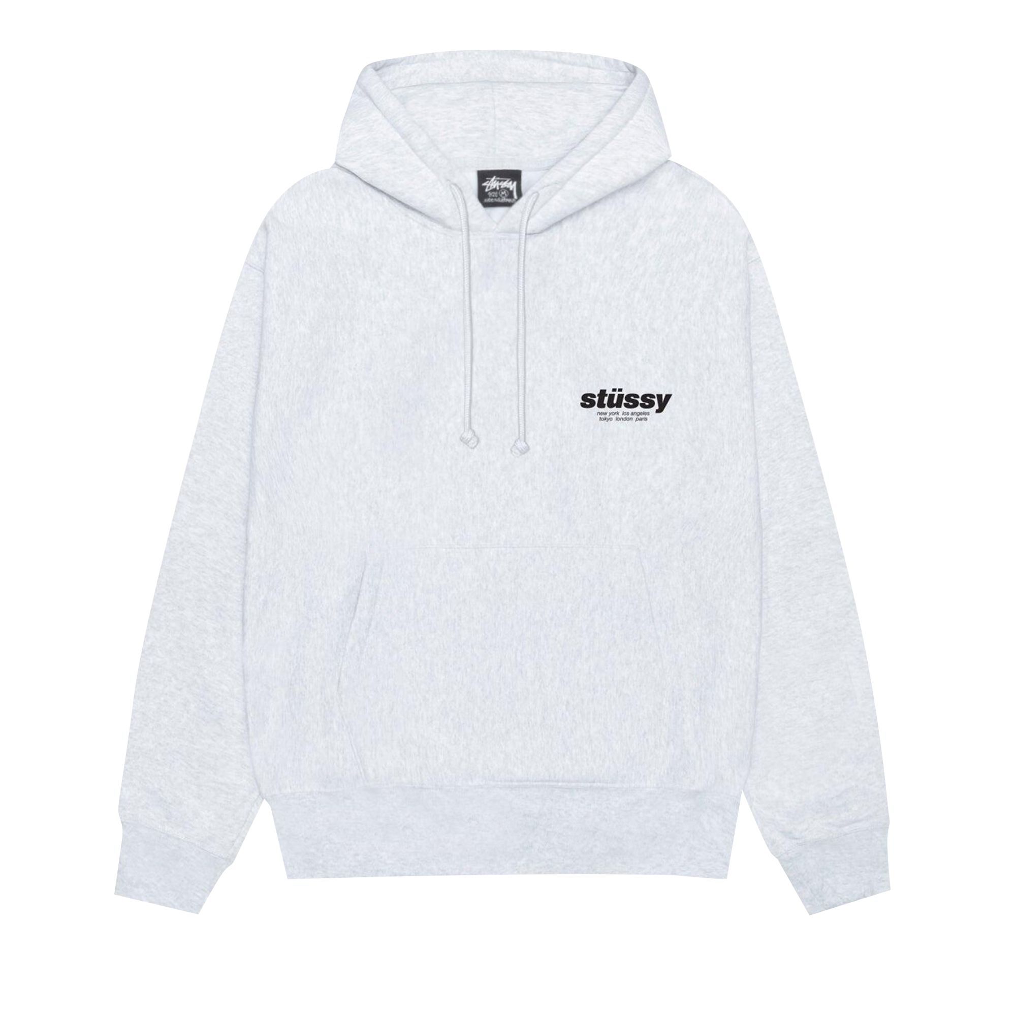 Pre-owned Stussy Rollers Hoodie 'ash Heather' | Grey | Men's Size S In Gray