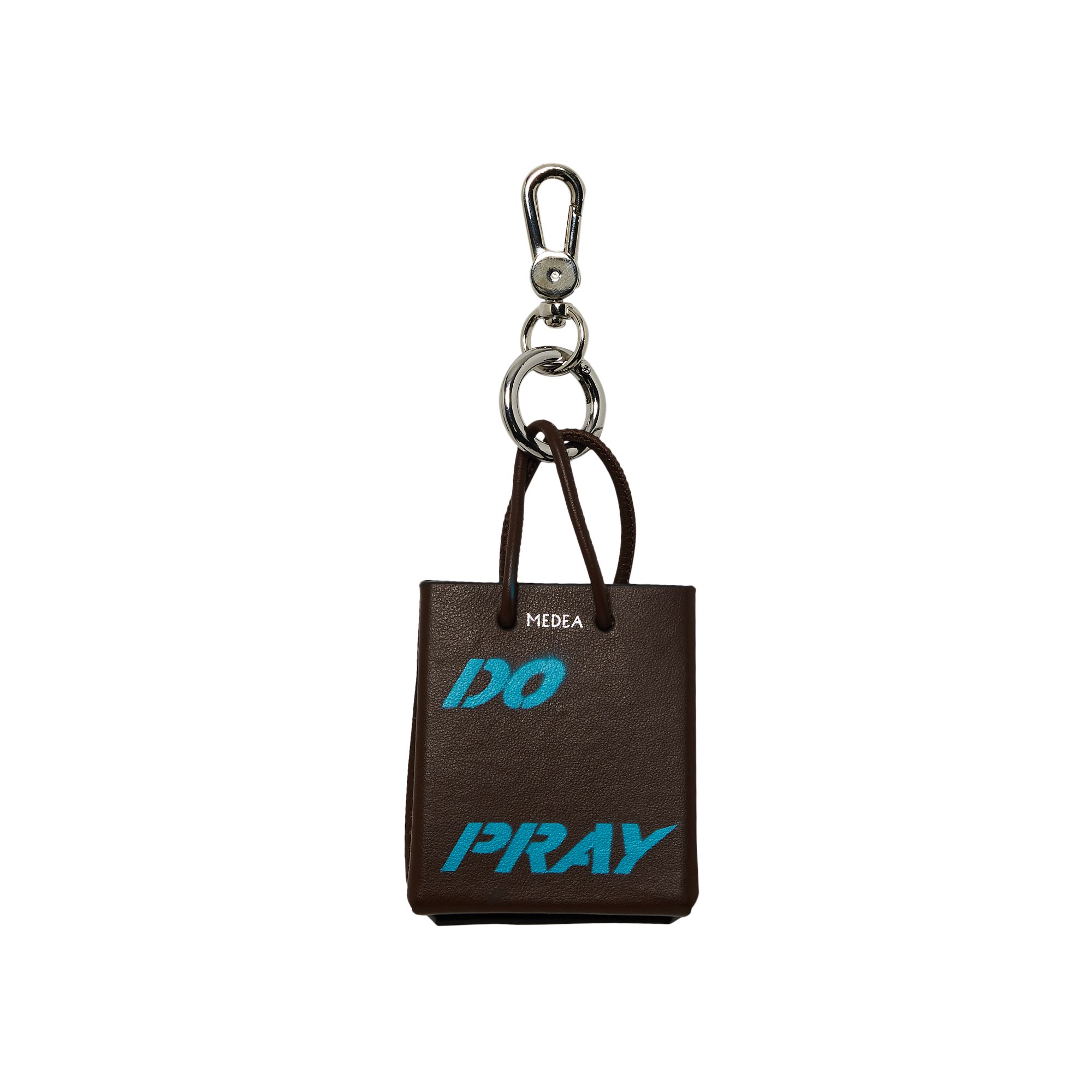 Pre-owned Medea Goat Exclusive For Manifesto  Mini Keychain | Brown | Women's Size Onesize