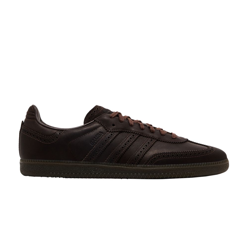 Pre-owned Adidas Originals Adidas Samba Og 'brogue Pack - Brown' | Men's Size 9
